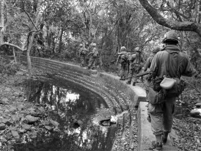 Patrol team in Site Three