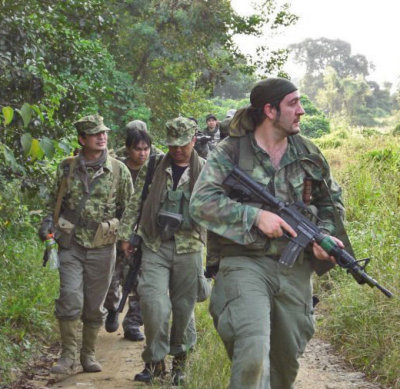 Colt leading patrol