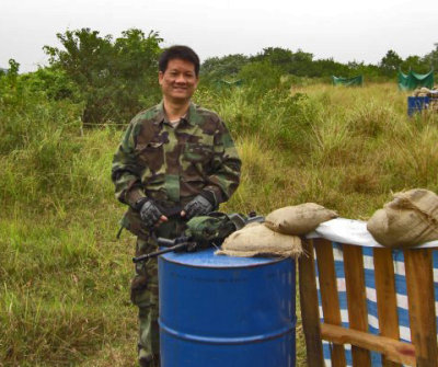 Raymund at site 4