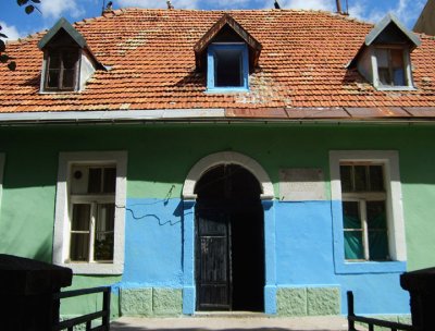 house in cetinje, across from presidential palace