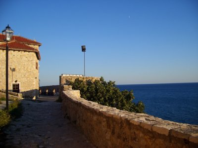 the esplanade in front of my house in ulcinj