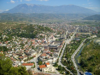 the town seen from the citadel