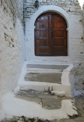 door in ottoman neighborhood