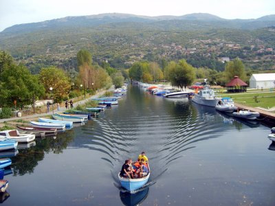 canal in ohrid