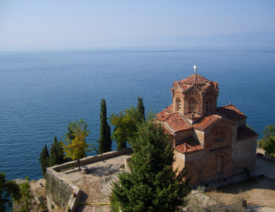 st john curch at kaneo on lake ohrid