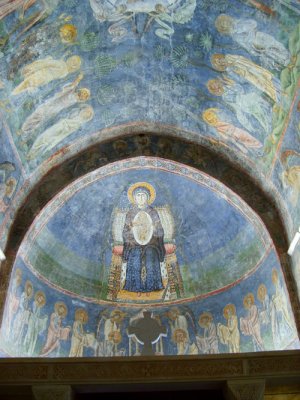 frescos in st. sophia