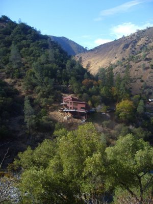 a house on the Merced River