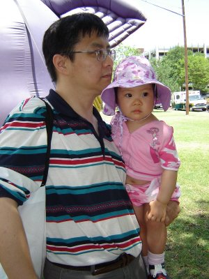 再次參加 Seton NICU Reunion 的園遊會