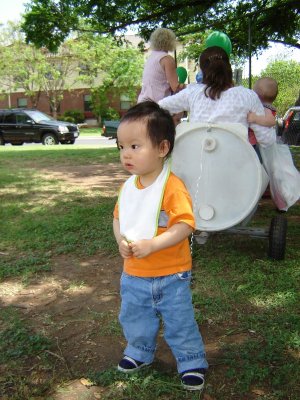 聚聚下了小火車