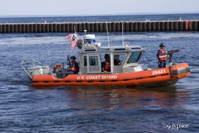 Coast Guard escort