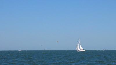 under sail