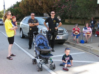 At the Parade