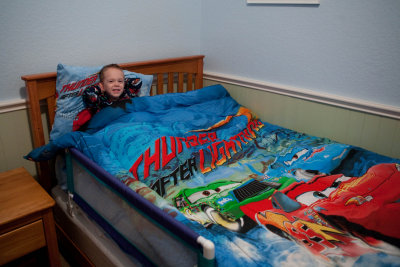 Little Boy; Big Bed