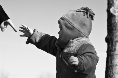 Reaching for Mommy