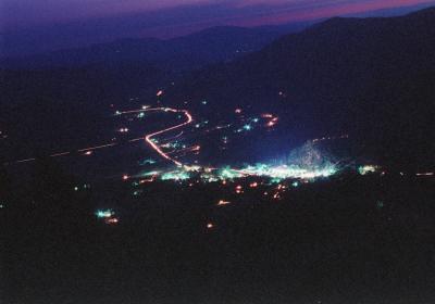 Ruch after dark from Woodrat Mtn.