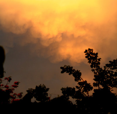 a serious bunch of Sunset Clouds ..