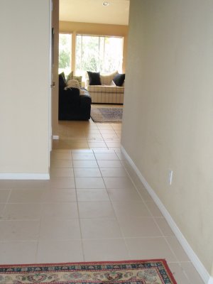 Front Hall/Family Room Before