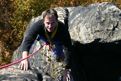 Klettern in Tisa - Maik in Action I