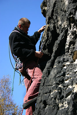 Klettern in Tisa - Torsten in Action I