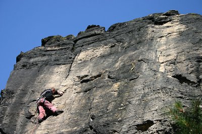 Klettern in Tisa - Torsten in Action II