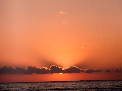 Sunset in Ostia - 1980 - by Pietrolucci R.