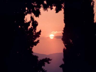 Sunset in mountain - 1980 - by Pietrolucci R.