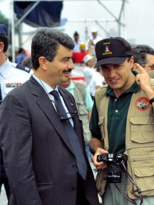 Ostia Air Show President (left) - 1992 - by Pietrolucci R.