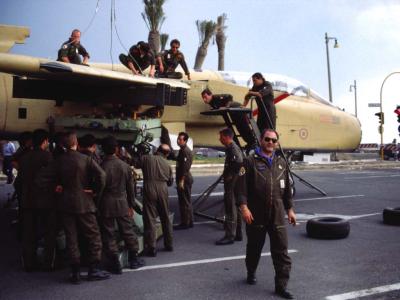 Ostia Air Show - Tornado preparation - 1992 - by Pietrolucci R.