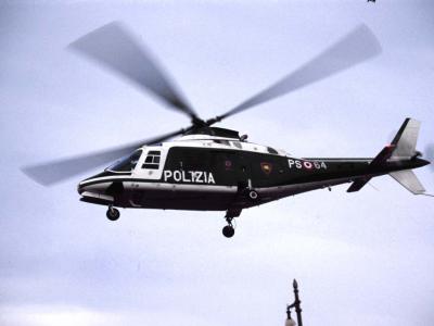 Ostia Air Show - Police hel. - 1992 - by Pietrolucci R.