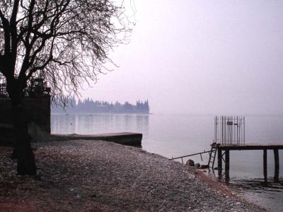 Foggy lake - 1992- by Pietrolucci R.