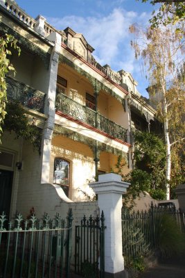 Terrace houses in Carlton