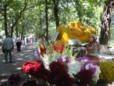 Flowers in Taskent