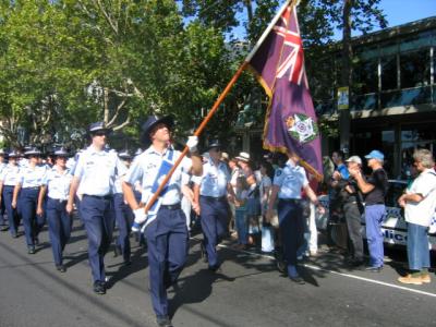 5 february 2006 The victorian police at the Pride march