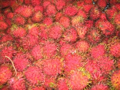 9 march 2006, Lychees at the Springvale Market