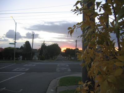 15 april 2006 Moving sunset