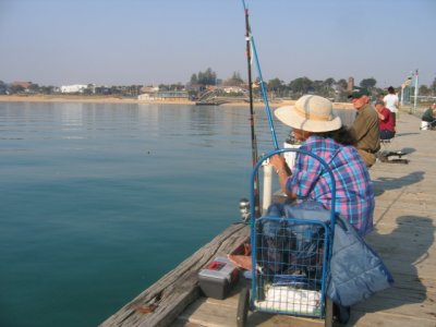 25 april Fishing woman