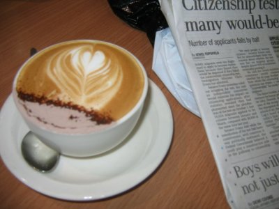 29 april a cup of coffee and the citizenship test