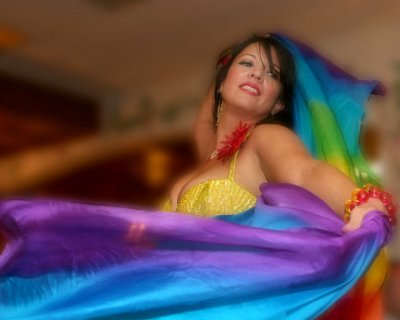 Dancer Enhanced with Photoshop