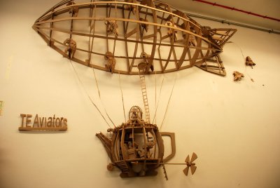 Teaviators  with Joanna for Limehouse exhibition