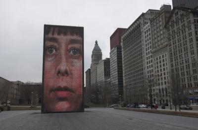 big face in the park 2