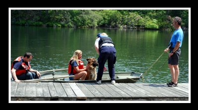 WILLIAMS FIRST BOAT RIDE
