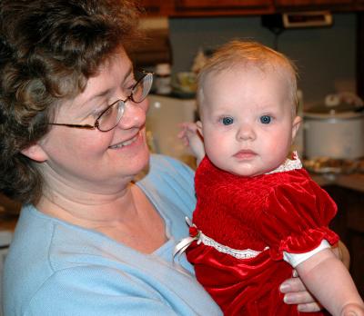 AUNT TERRI HOLDS ANNABELLE 2