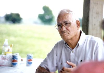 DAD AT PICNIC