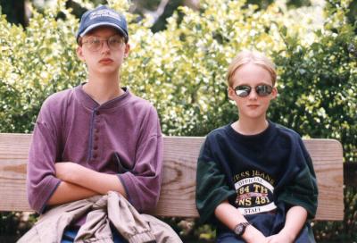 RYAN AND BRETT RESTING