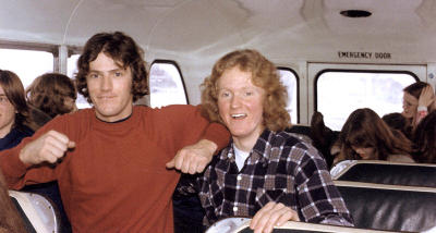NORM, RANDY AND FULL BUS