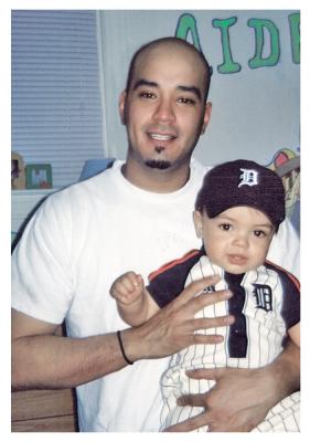 MY NIECE'S HUSBAND JAY AND THEIR SON, AIDEN