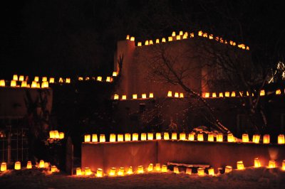 Christmas Eve on Canyon Road