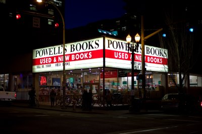 Powells at Night
