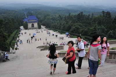 View from Sun Yat-sen's Tomb