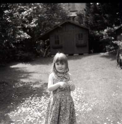 Alison in the Garden